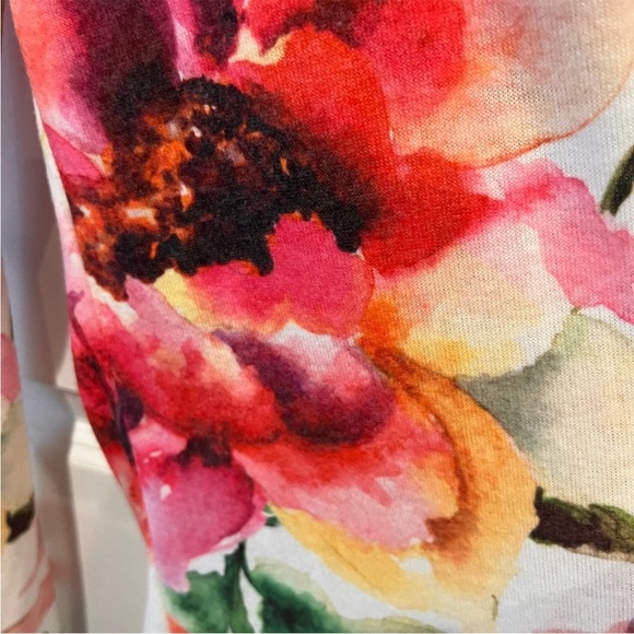 🆕 NWOT Boutique floral cardigan, L - Picture 11 of 12